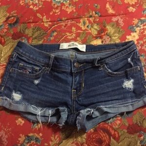 Hollister denim shorts